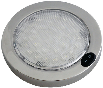 LED DOME LGHT WHT/RED SS